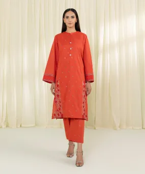 2 Piece - Embroidered Lawn Suit