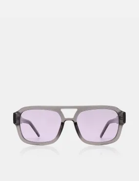 A. Kjaerbede Kaya Sunglasses - Grey Transparent