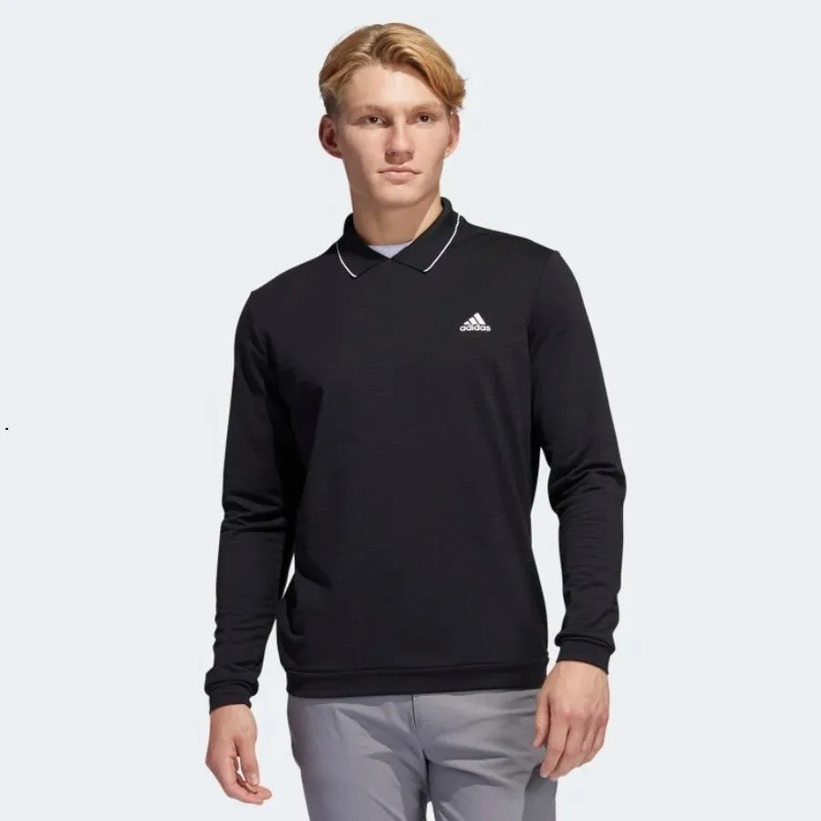 Adidas Golf Thermal Primegreen Long Sleeve Polo Shirt