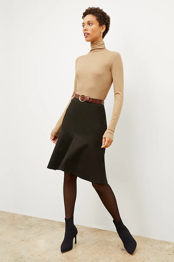 Astor Skirt - Washable Ponte :: Black