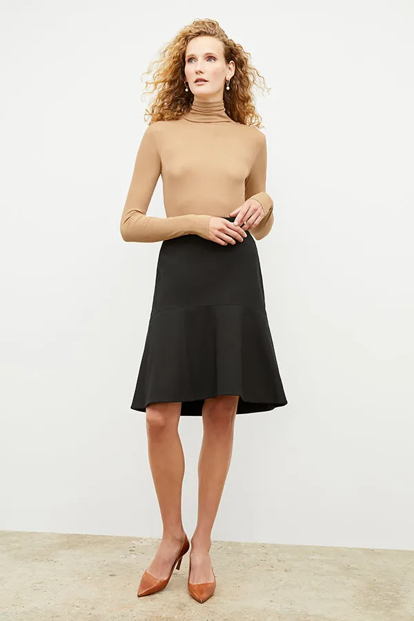 Astor Skirt - Washable Ponte :: Black