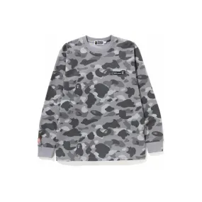 BAPE THERMAL LONG SLEEVE LIGHT GREY