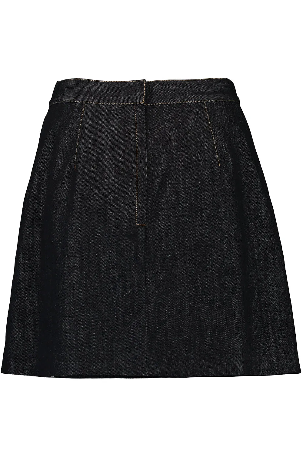 Button Mini Skirt