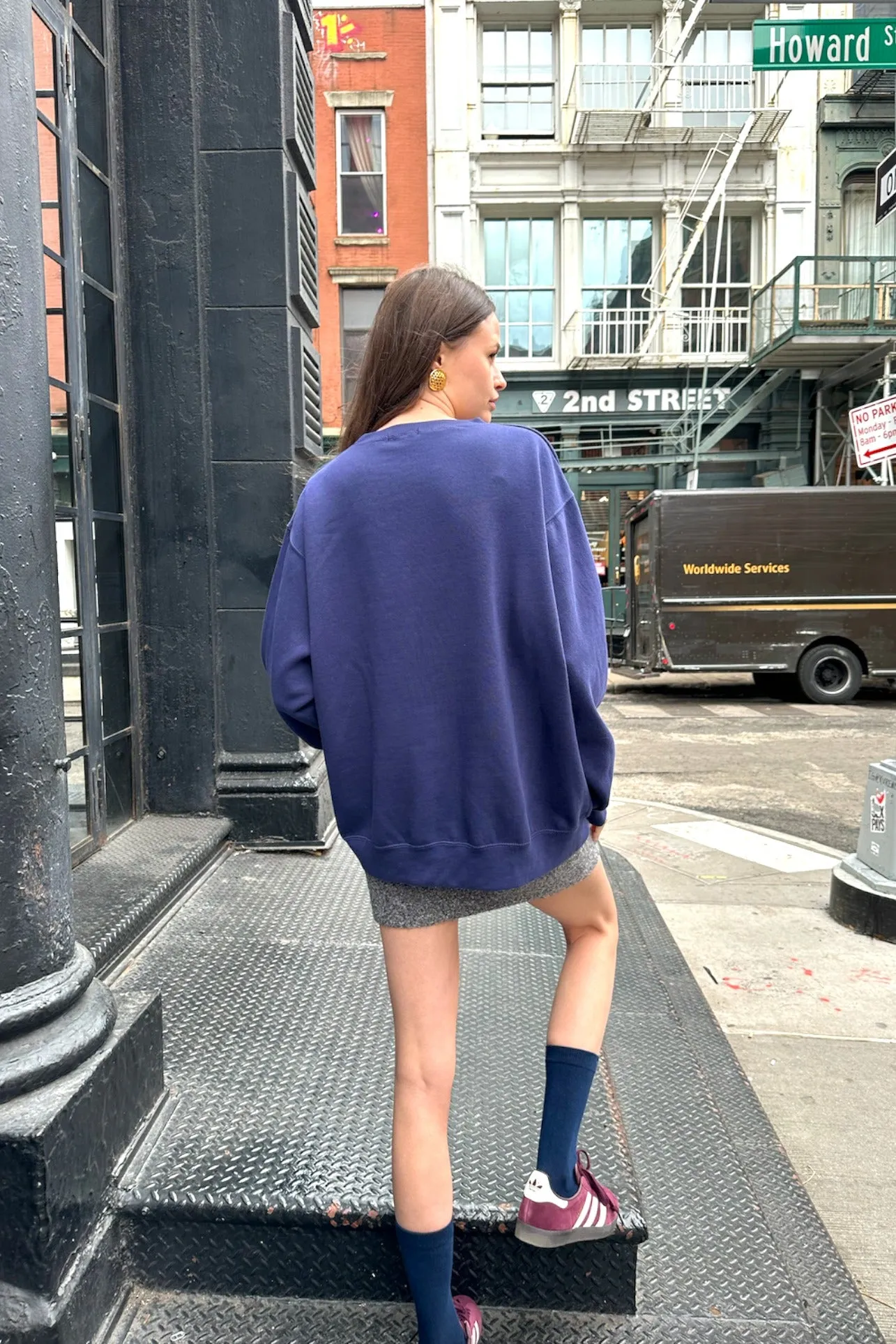 Cozy Oversized New York Sweatshirt