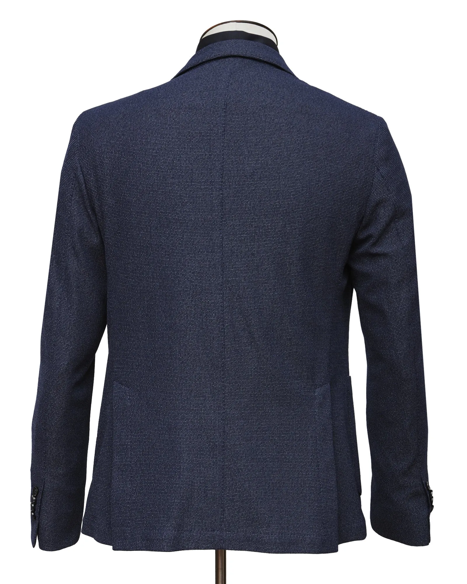 Dark Blue Jersey Blazer