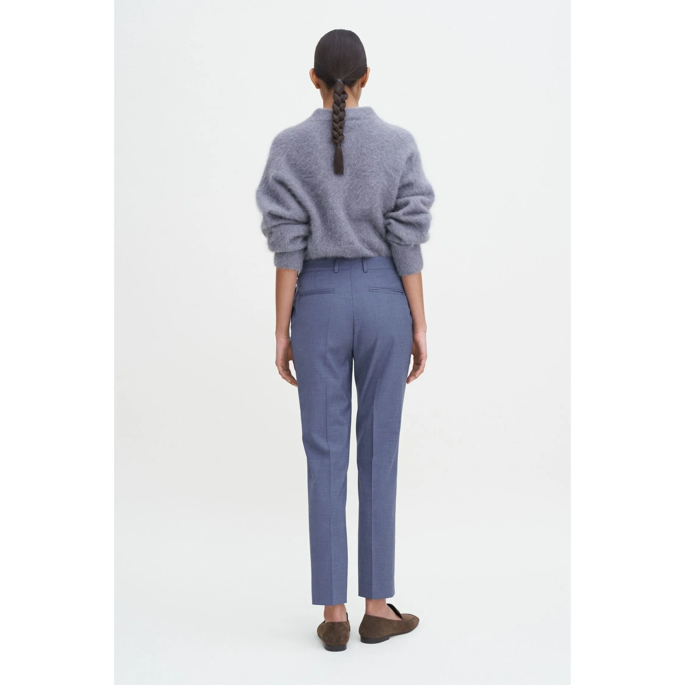 EMMA CROPPED COOL WOOL TROUSER