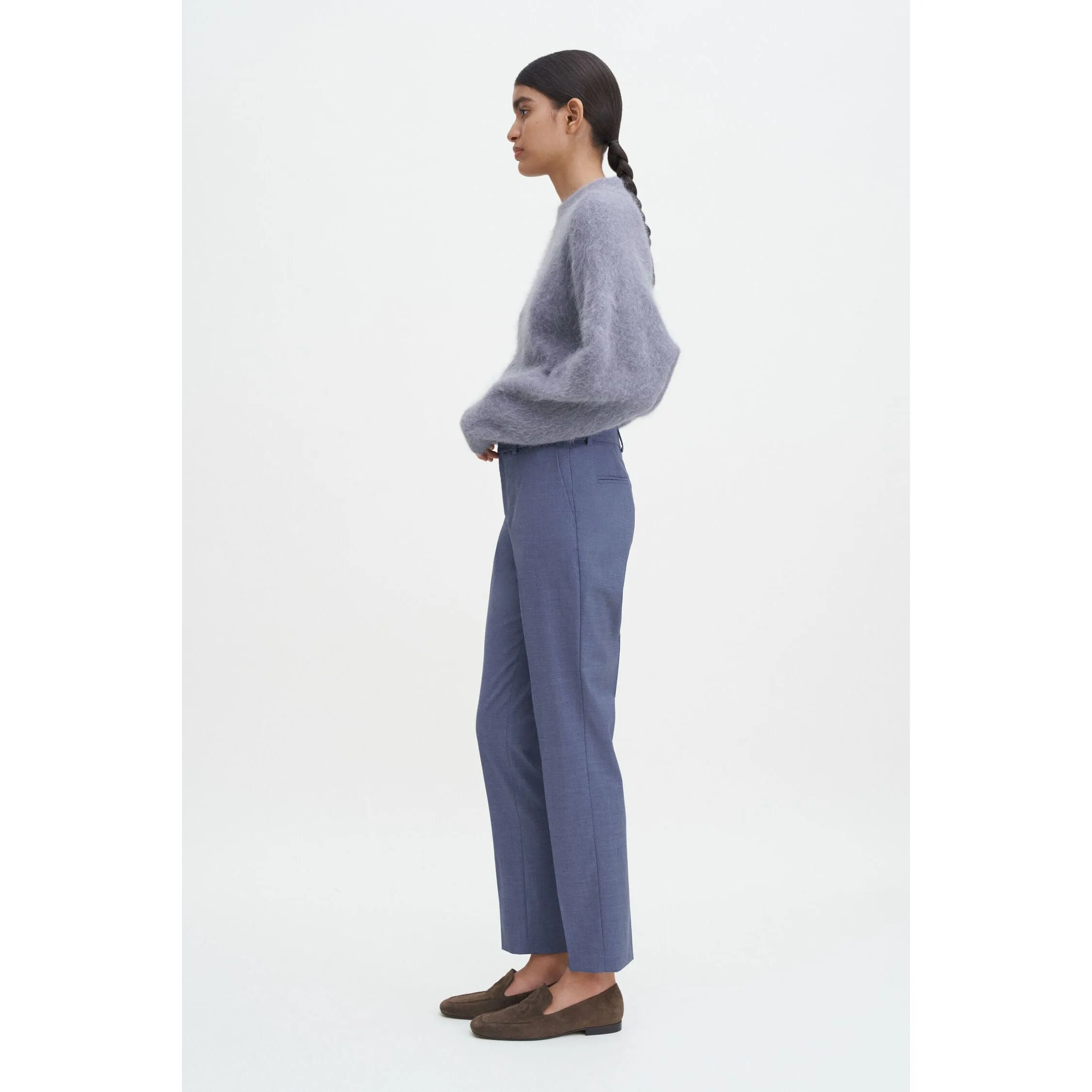 EMMA CROPPED COOL WOOL TROUSER