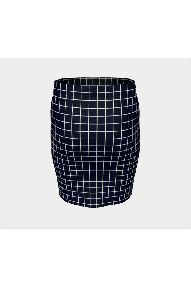 En passant Fitted Skirt