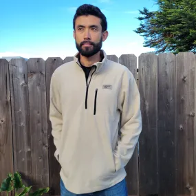 Fleece Quarter Zip w/ Chest and Hand Pockets (Water Resistant)