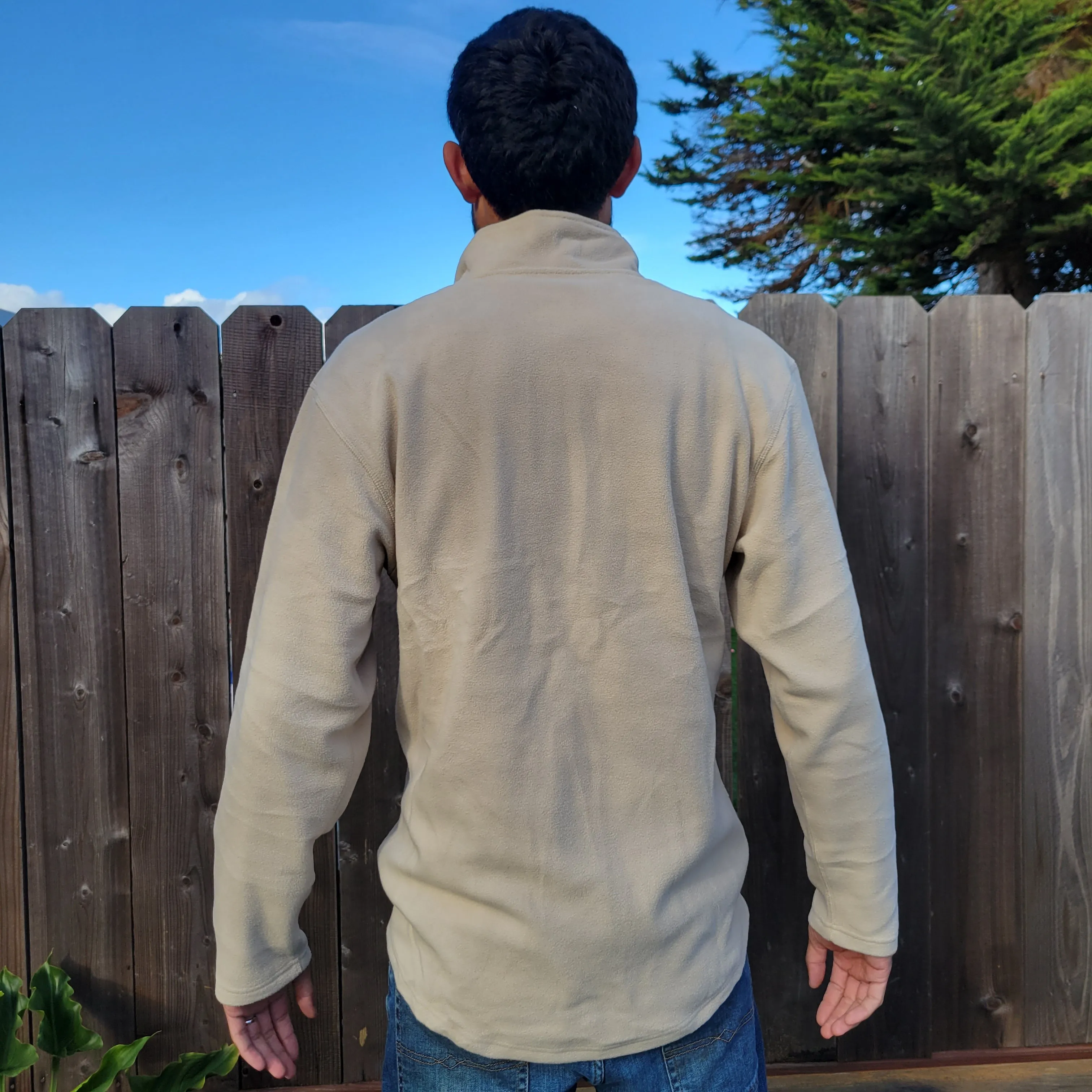 Fleece Quarter Zip w/ Chest and Hand Pockets (Water Resistant)