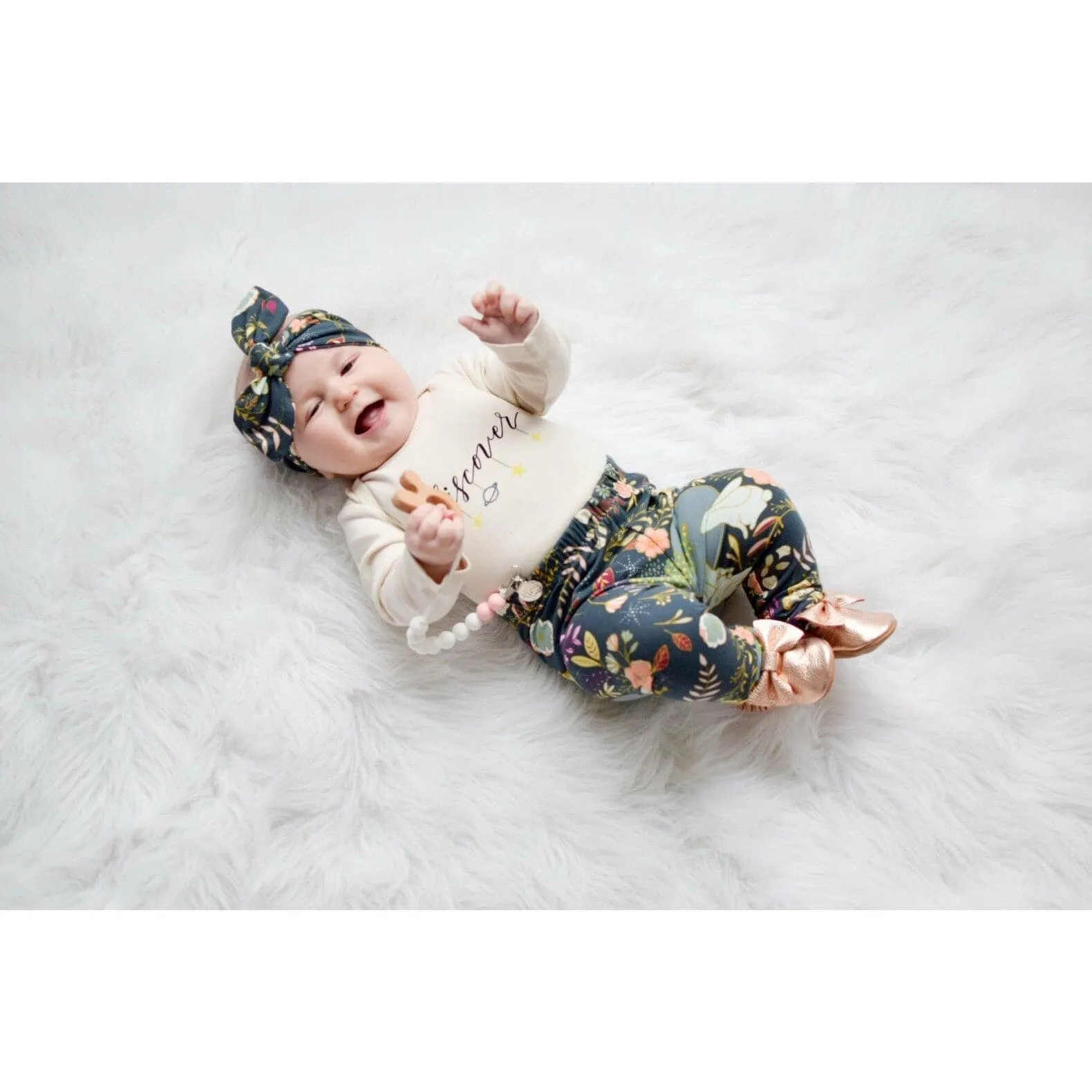 Floral Child & Baby Leggings | Autumn Glow