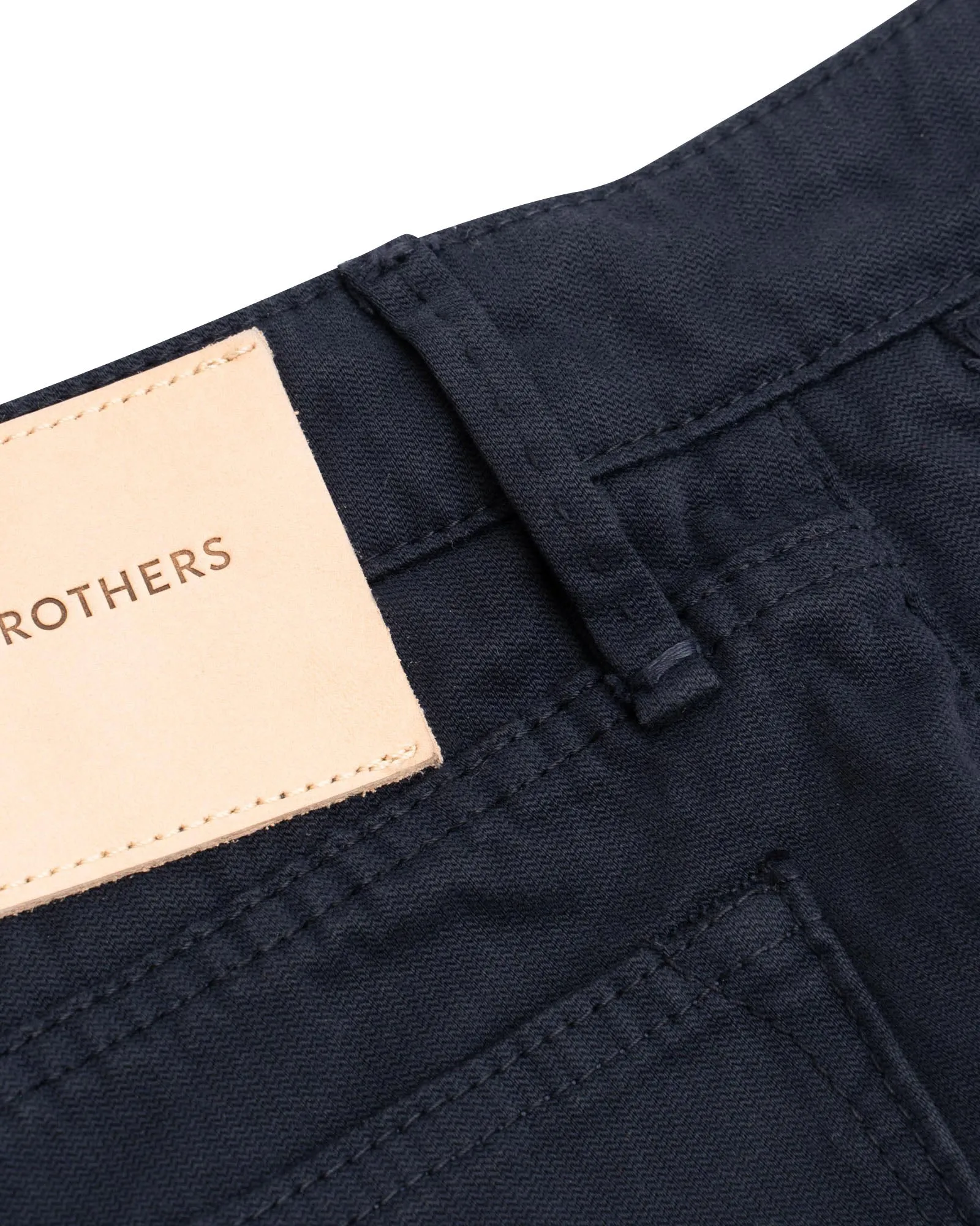 French Navy Broken Twill Five Pocket Pant