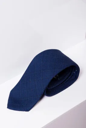 GEORGE - Blue Check Tie