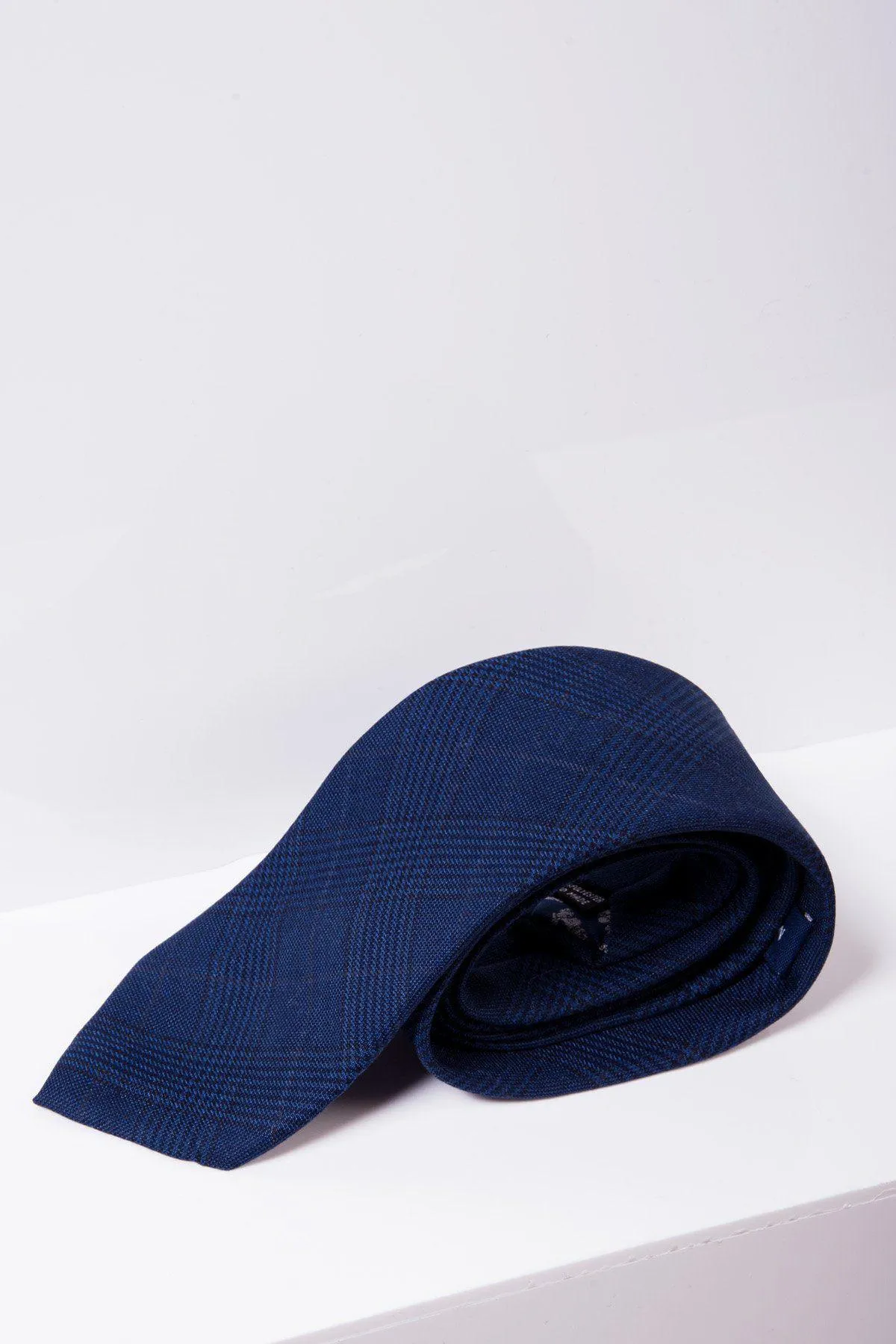 GEORGE - Blue Check Tie