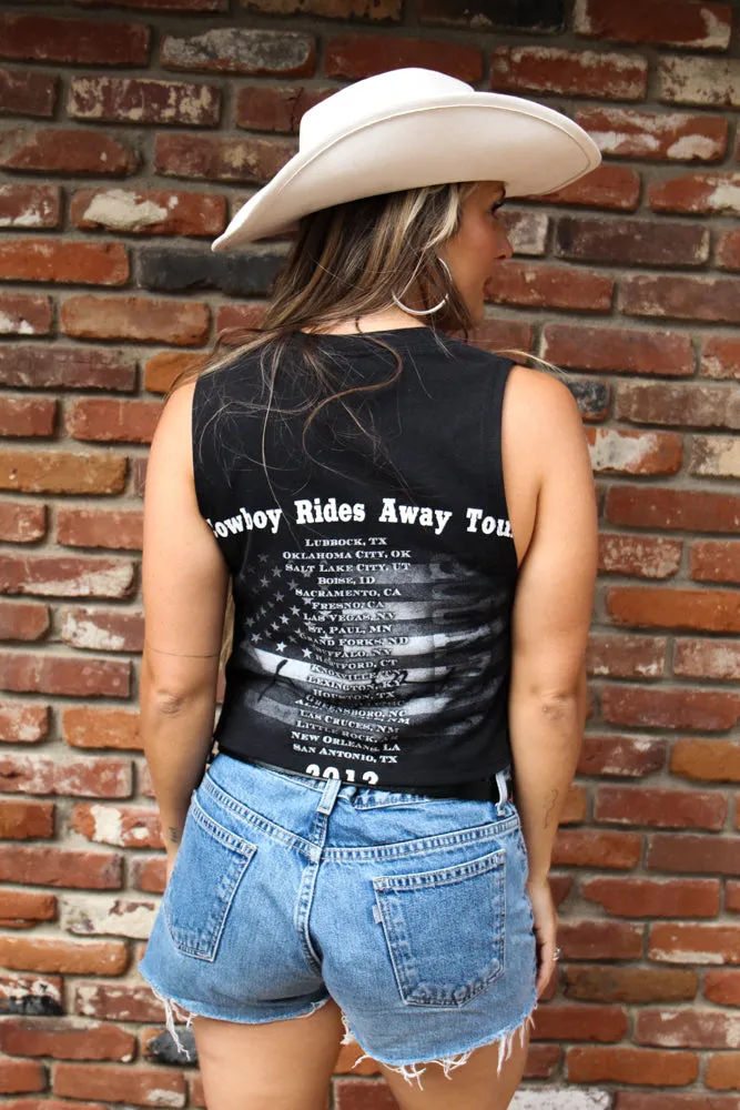 George Strait Band Crop Tank