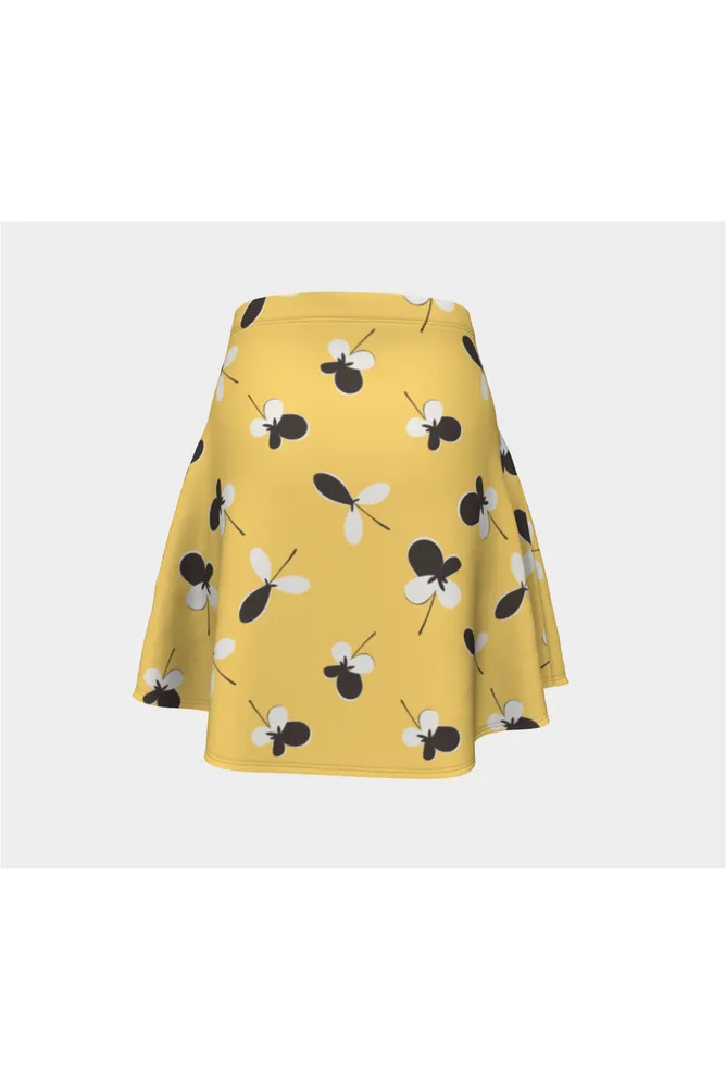 Golden Meadow Flare Skirt