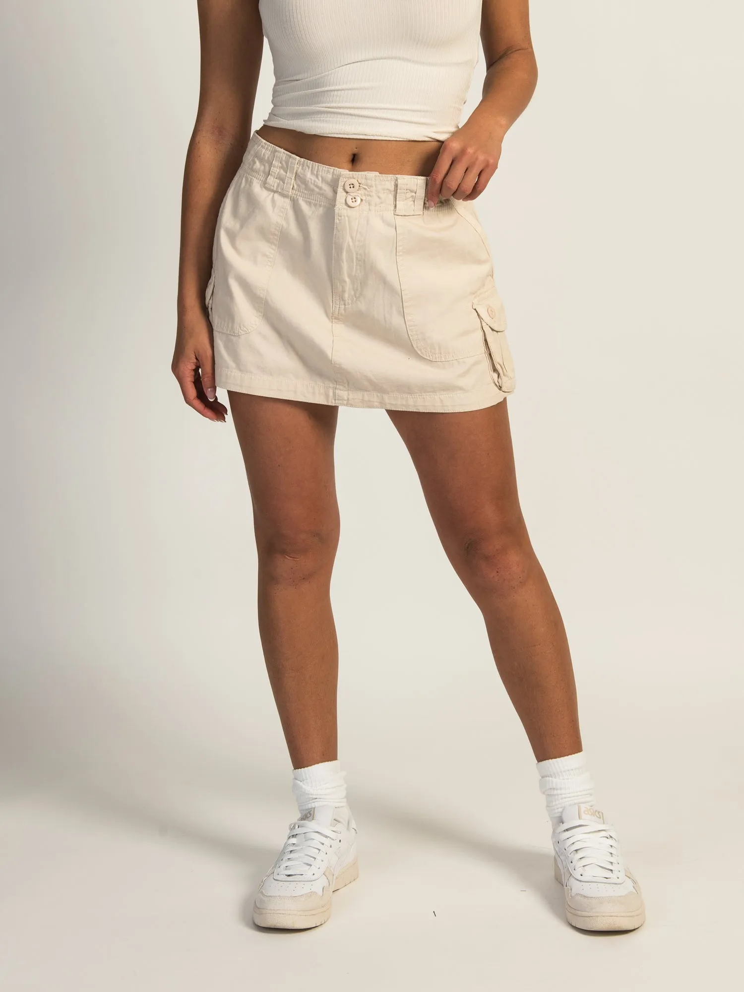 HARLOW BRIDGET SKIRT - WHITE CAP