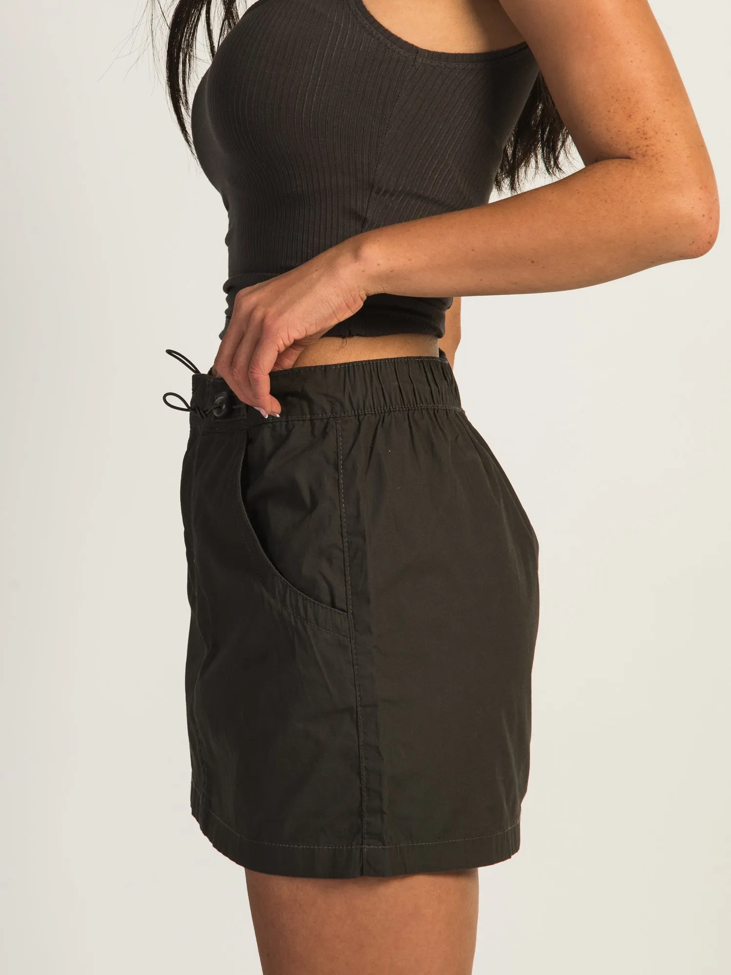 HARLOW DEVON SKIRT - CHARCOAL