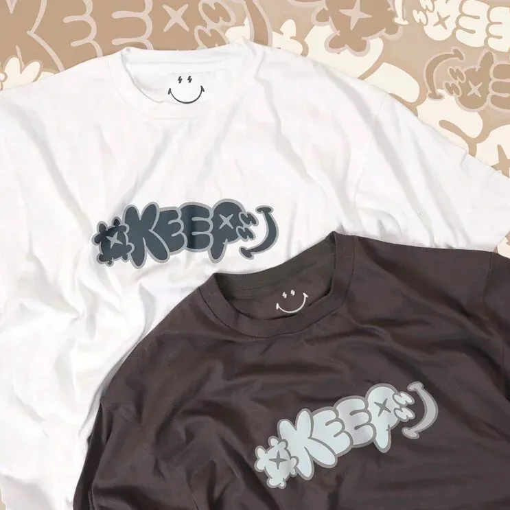 Kickstage #KEEP Cartoon Word Tee [KS90]