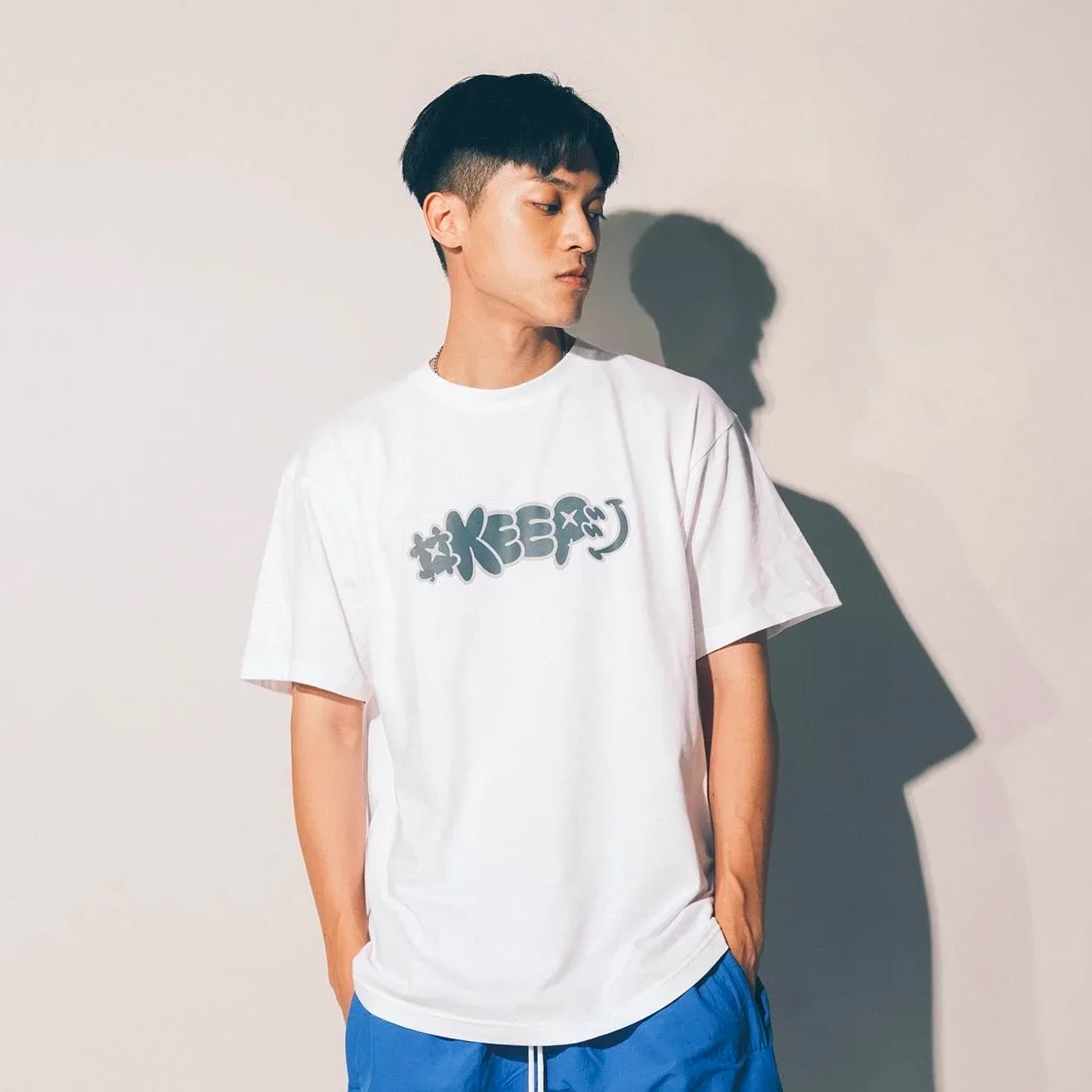 Kickstage #KEEP Cartoon Word Tee [KS90]