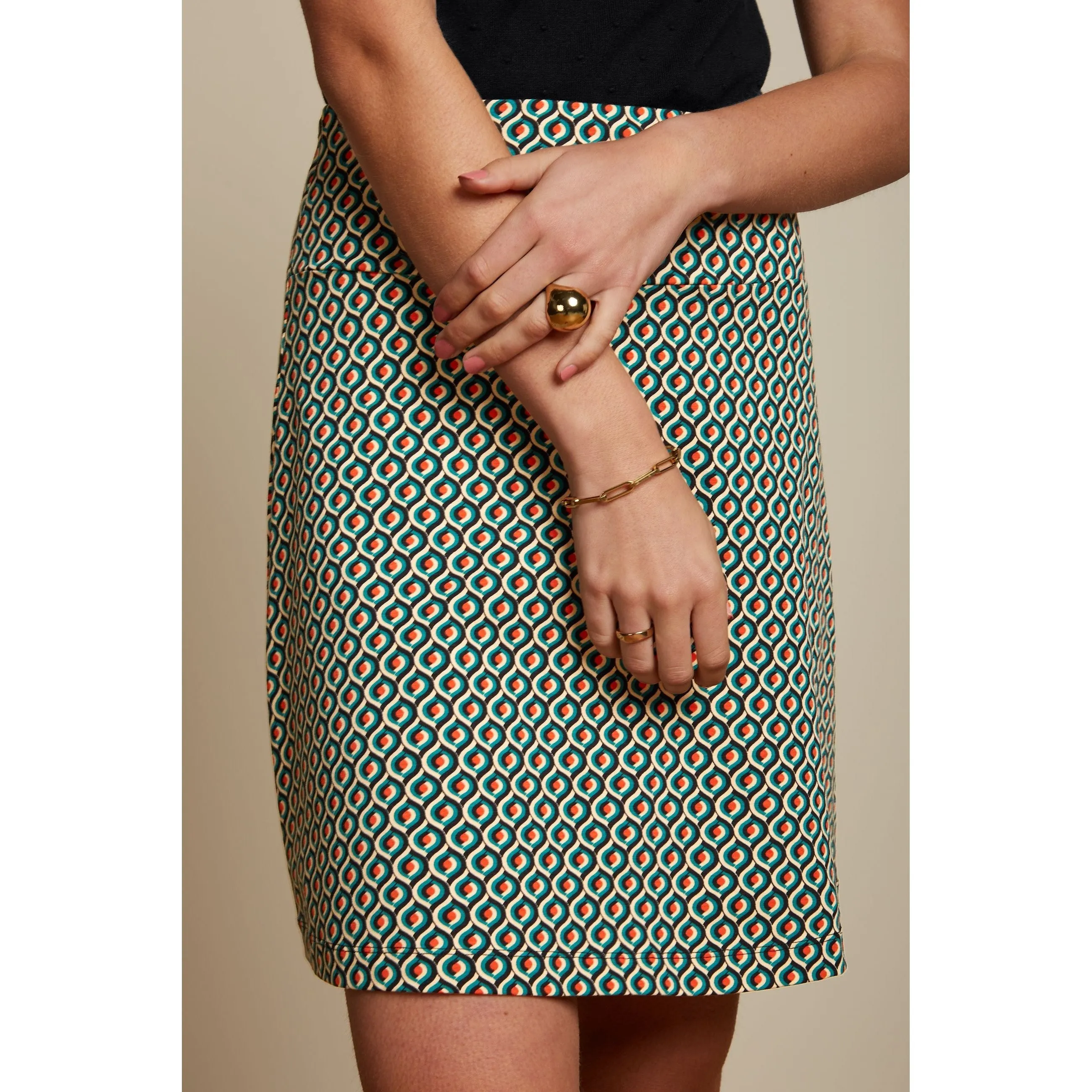 King Louie Border Rizo Skirt