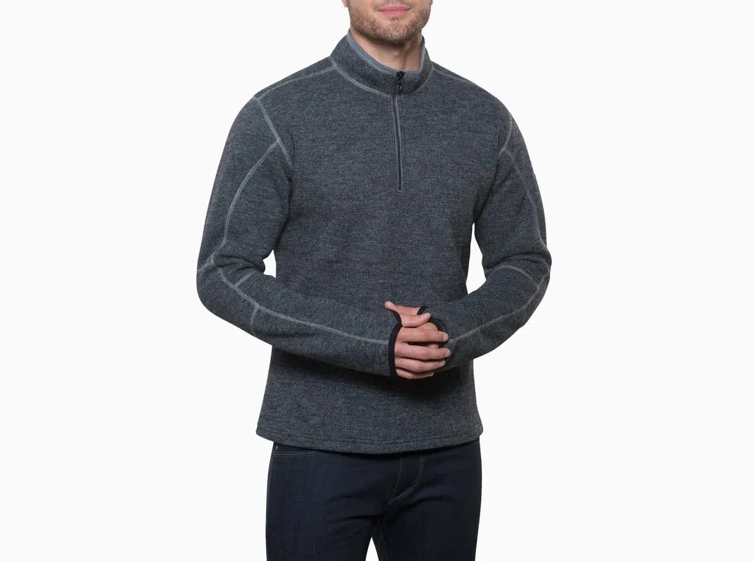 'Kuhl' Men's Thor 1/4 Zip Sweater - Graphite