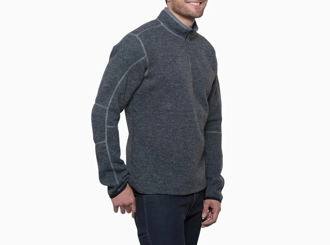 'Kuhl' Men's Thor 1/4 Zip Sweater - Graphite