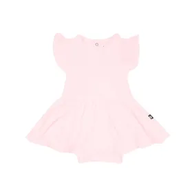 Kyte Baby Twirl Bodysuit Dress in Sakura