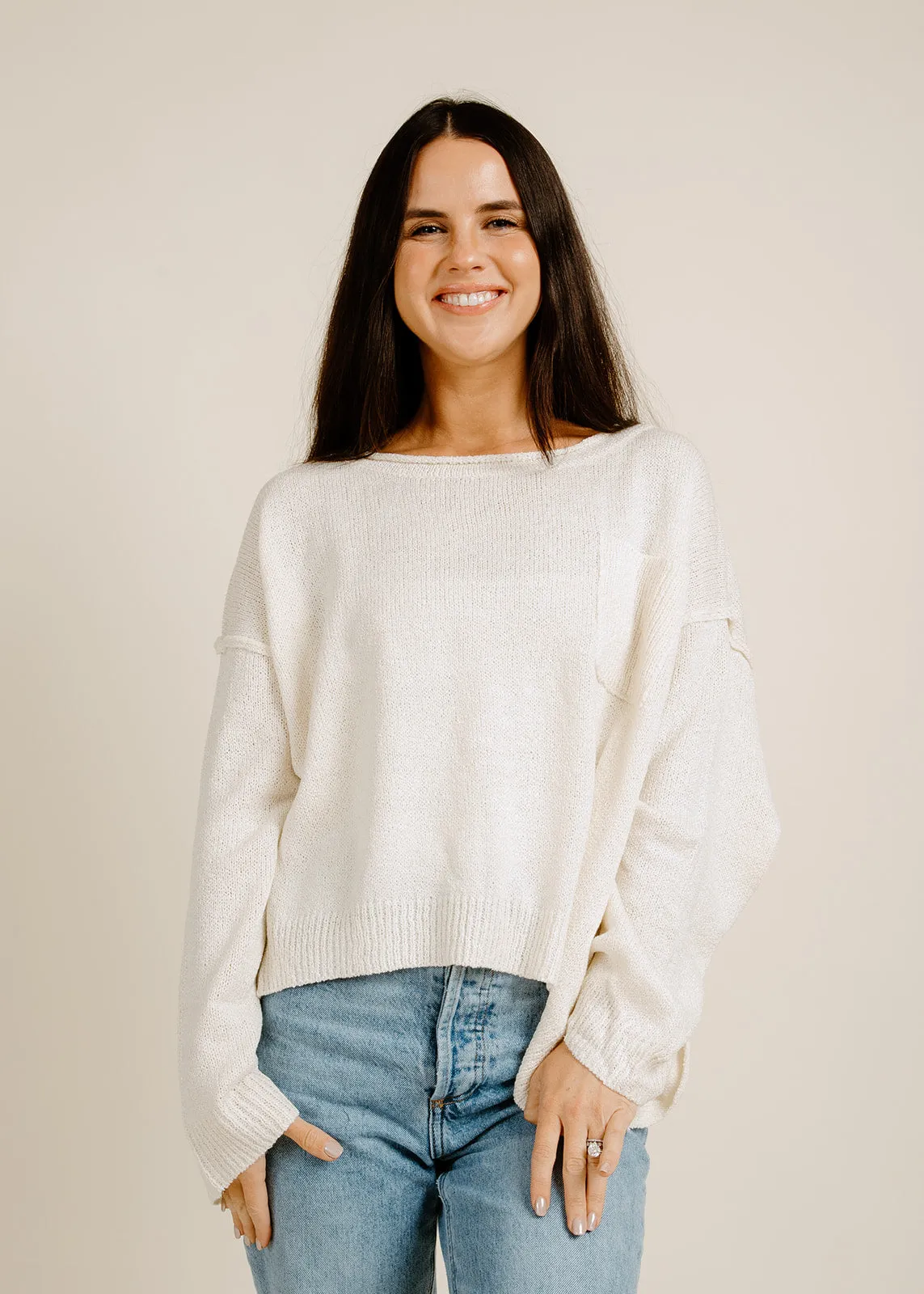 Lucy Pullover - Cream