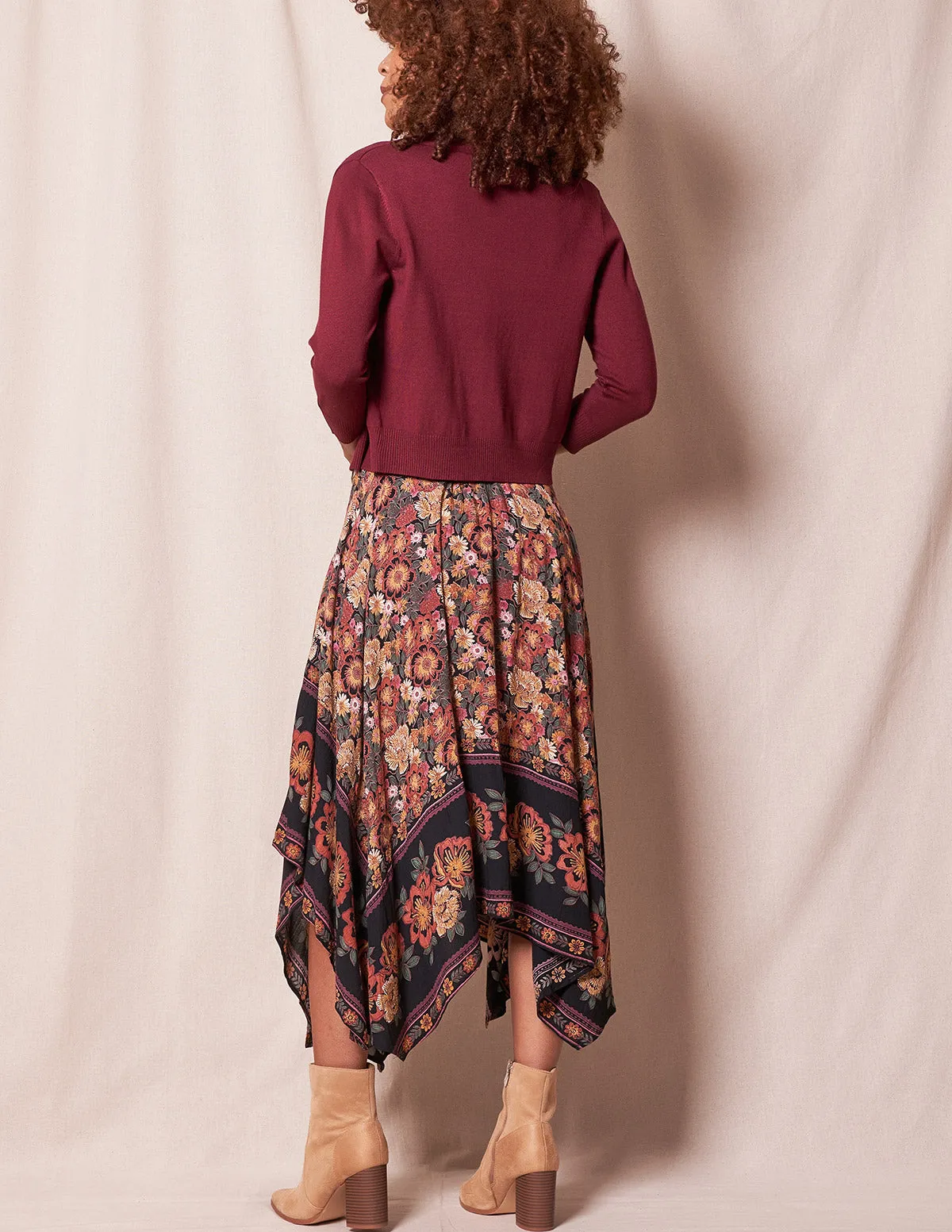 Maisie Hanky Hem Skirt