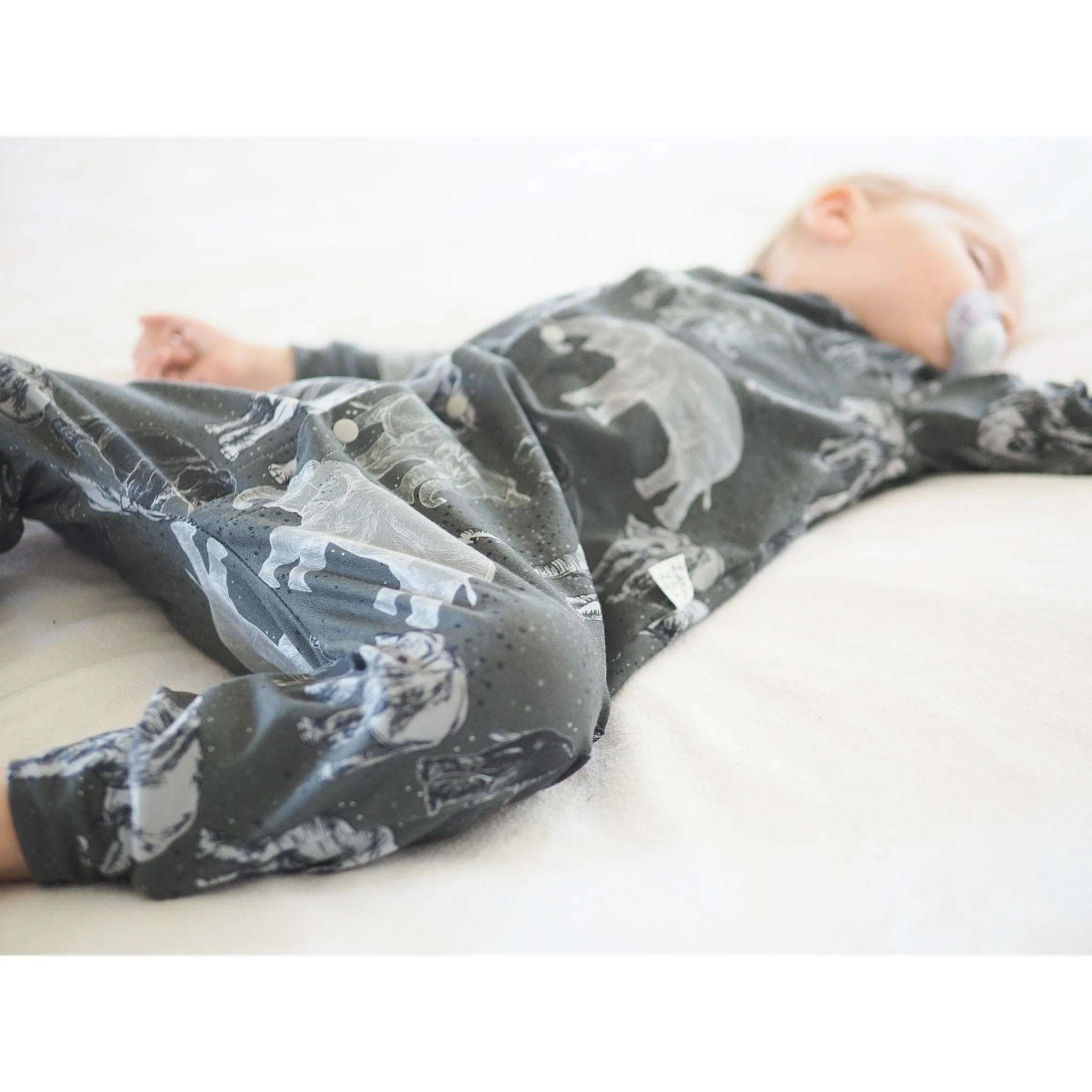 Organic Child & Baby Romper | Elephants