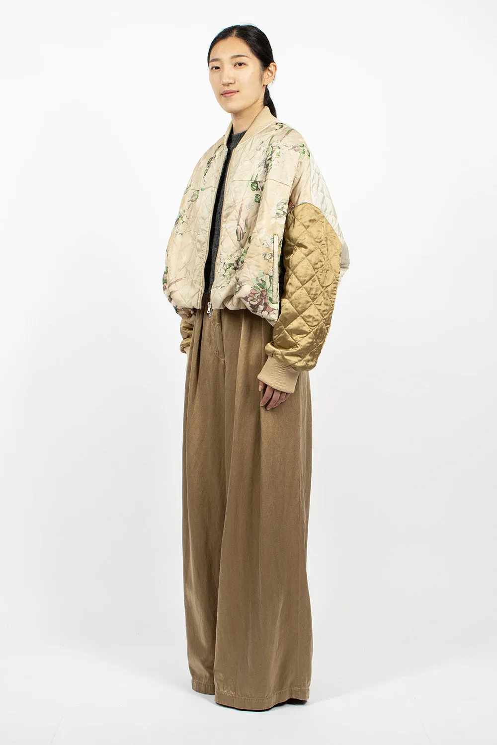 Oversized Suit Trouser Natural