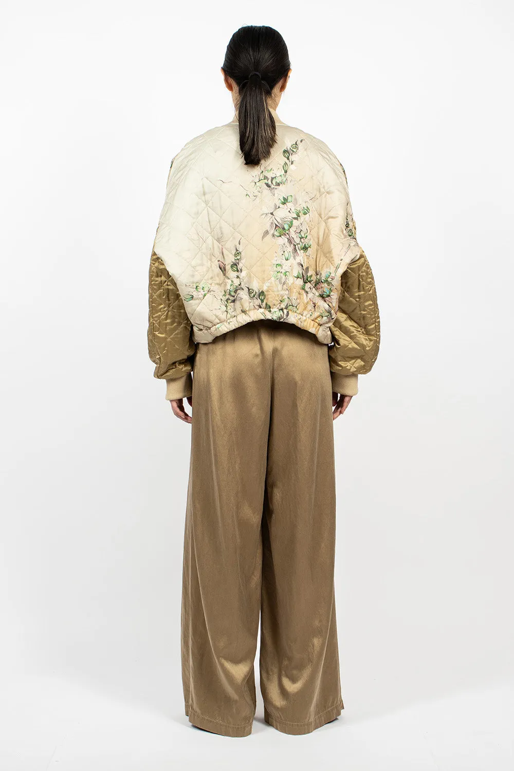 Oversized Suit Trouser Natural