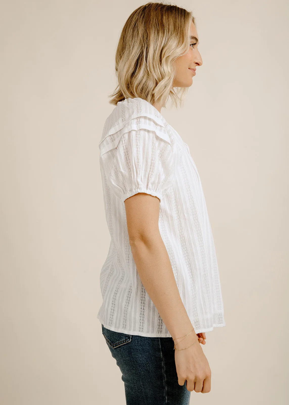 Oxley Top - White