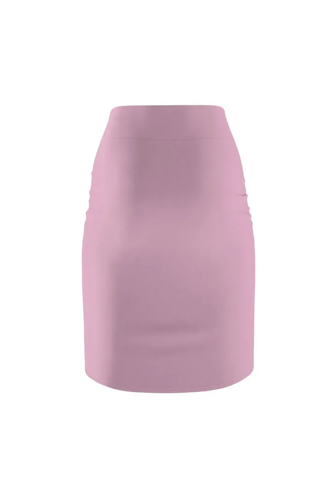 Pressed Rose Women's Pencil Skirt