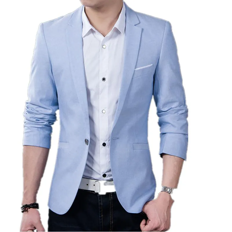 Solid Color Casual Blazer