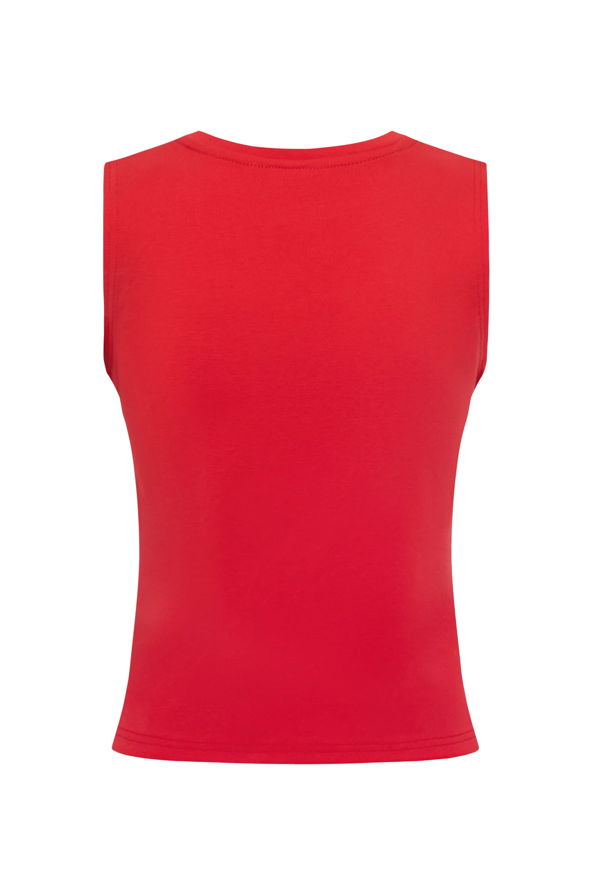 Straight Sevens Tank | Red