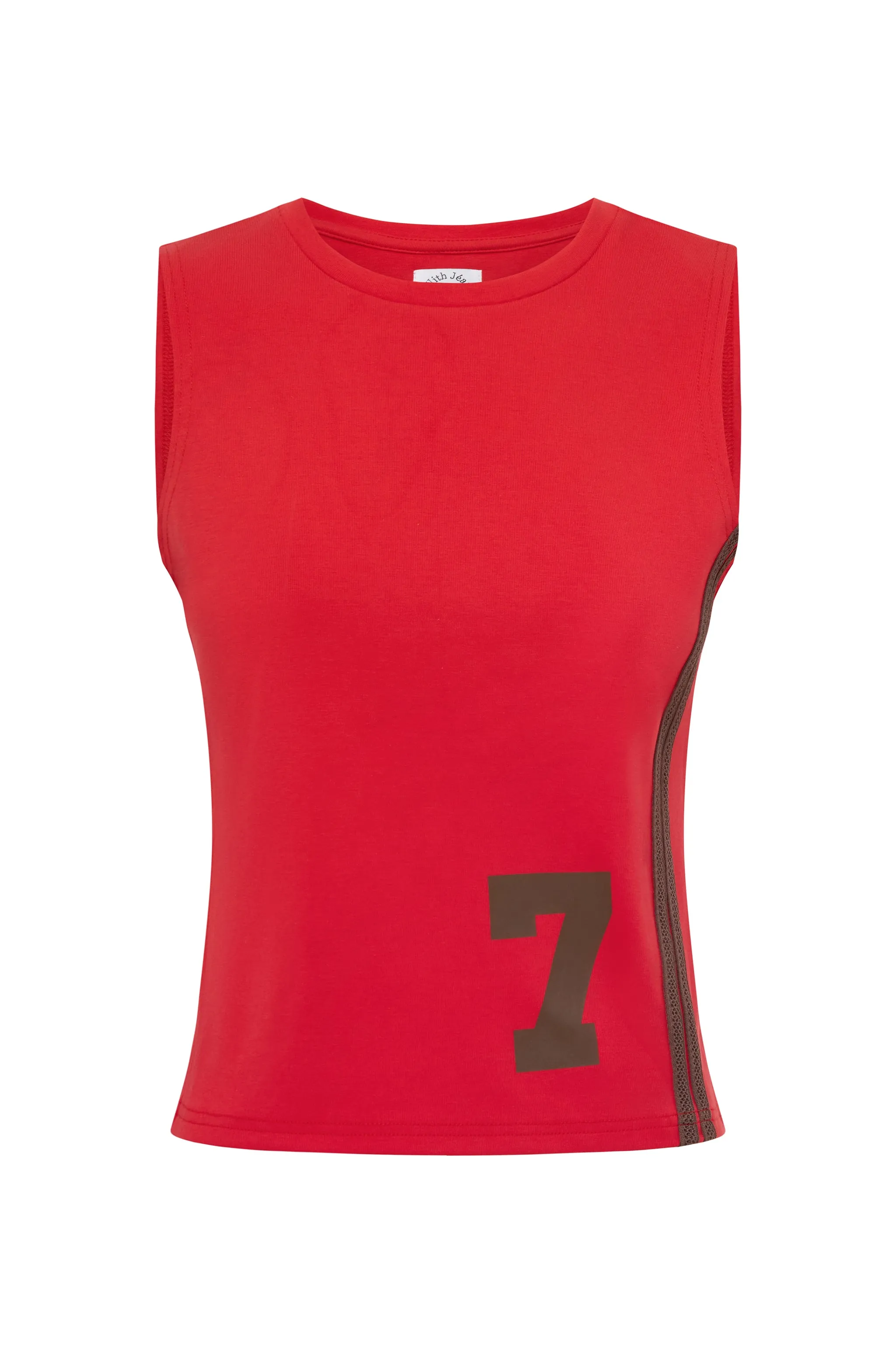 Straight Sevens Tank | Red