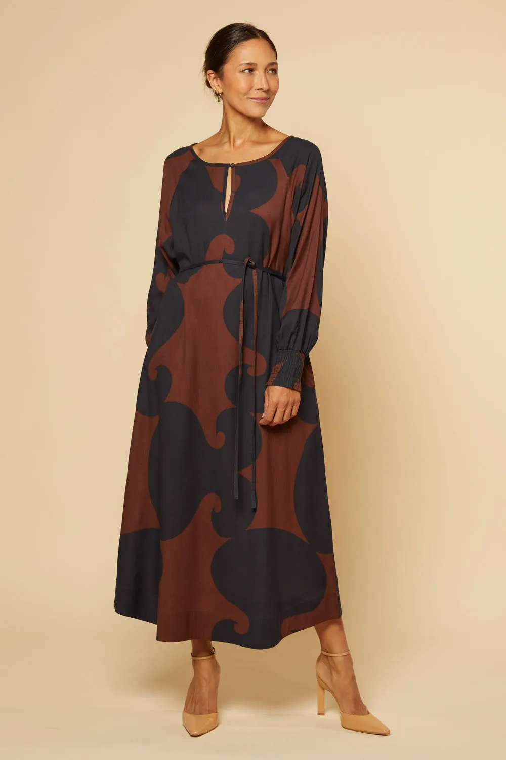 Tara Tie Dress in Soho