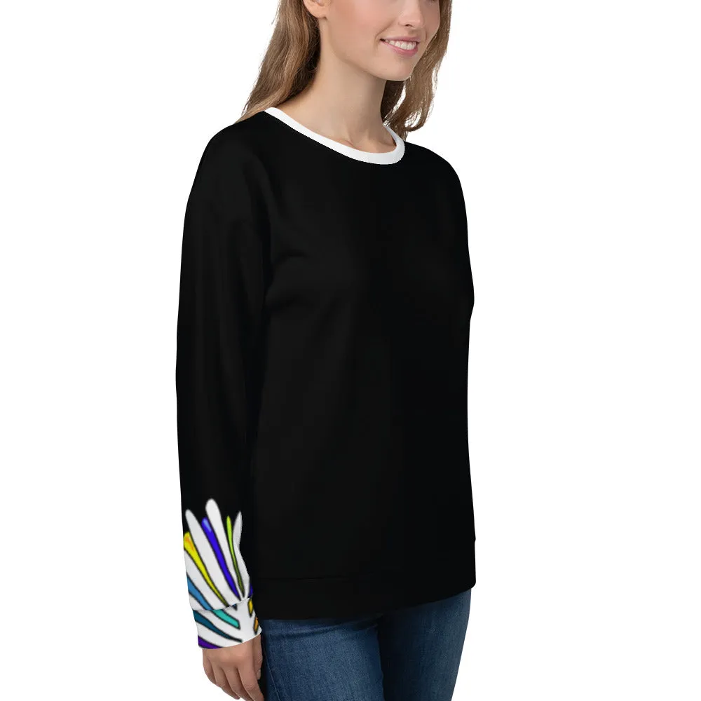 White Leaf Recycled Sweatshirt