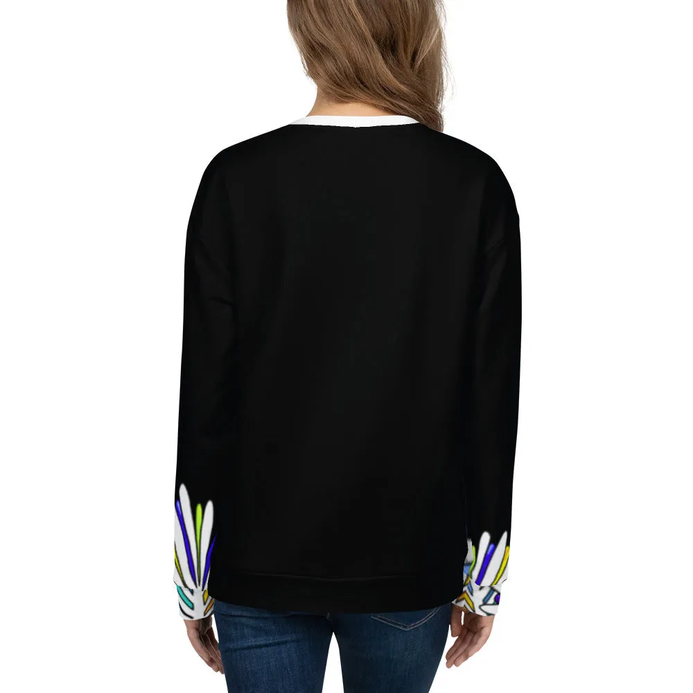 White Leaf Recycled Sweatshirt