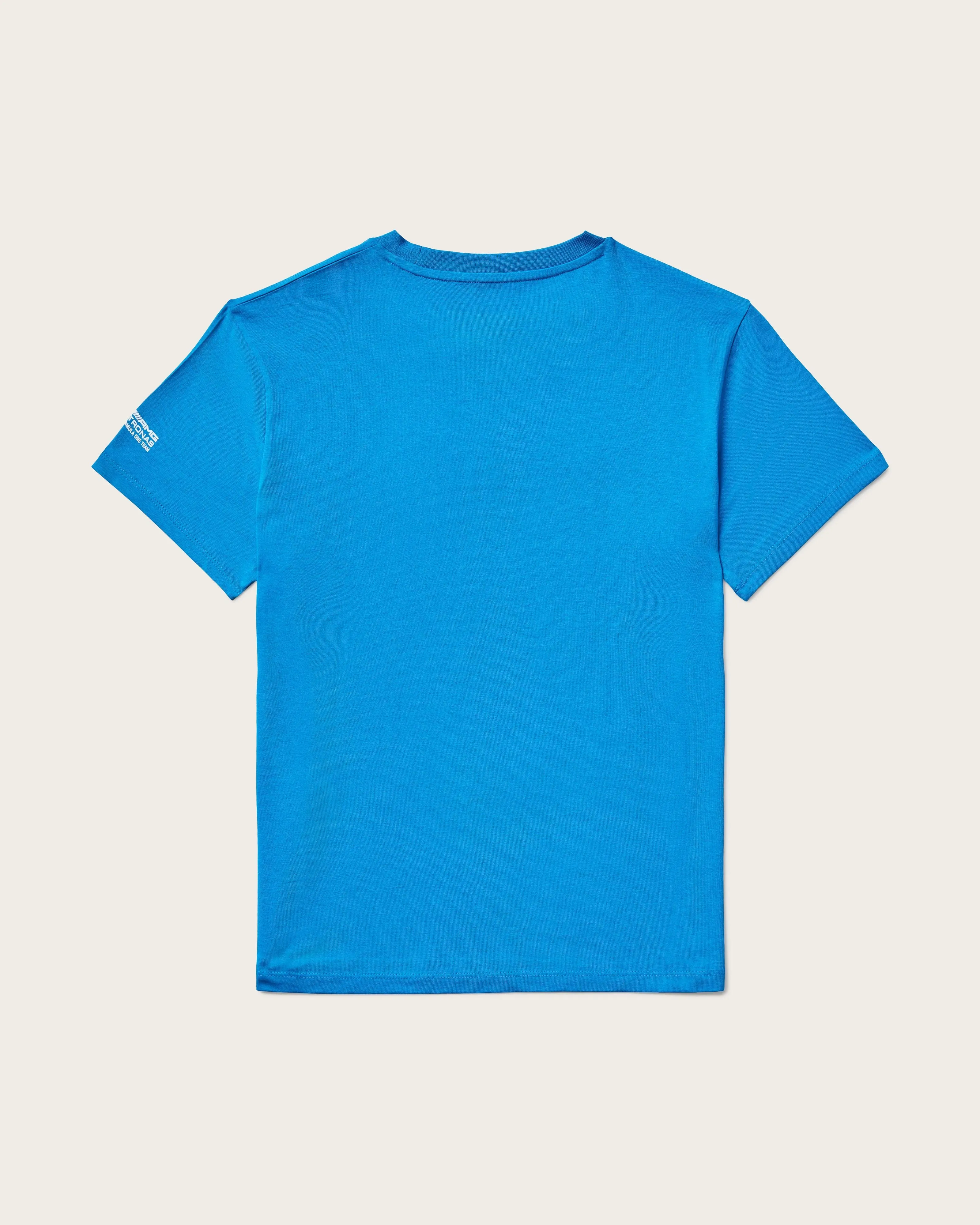 Womens George Russell Logo Tee Blue