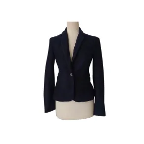 ZARA Navy Winter Blazer | Pre loved |